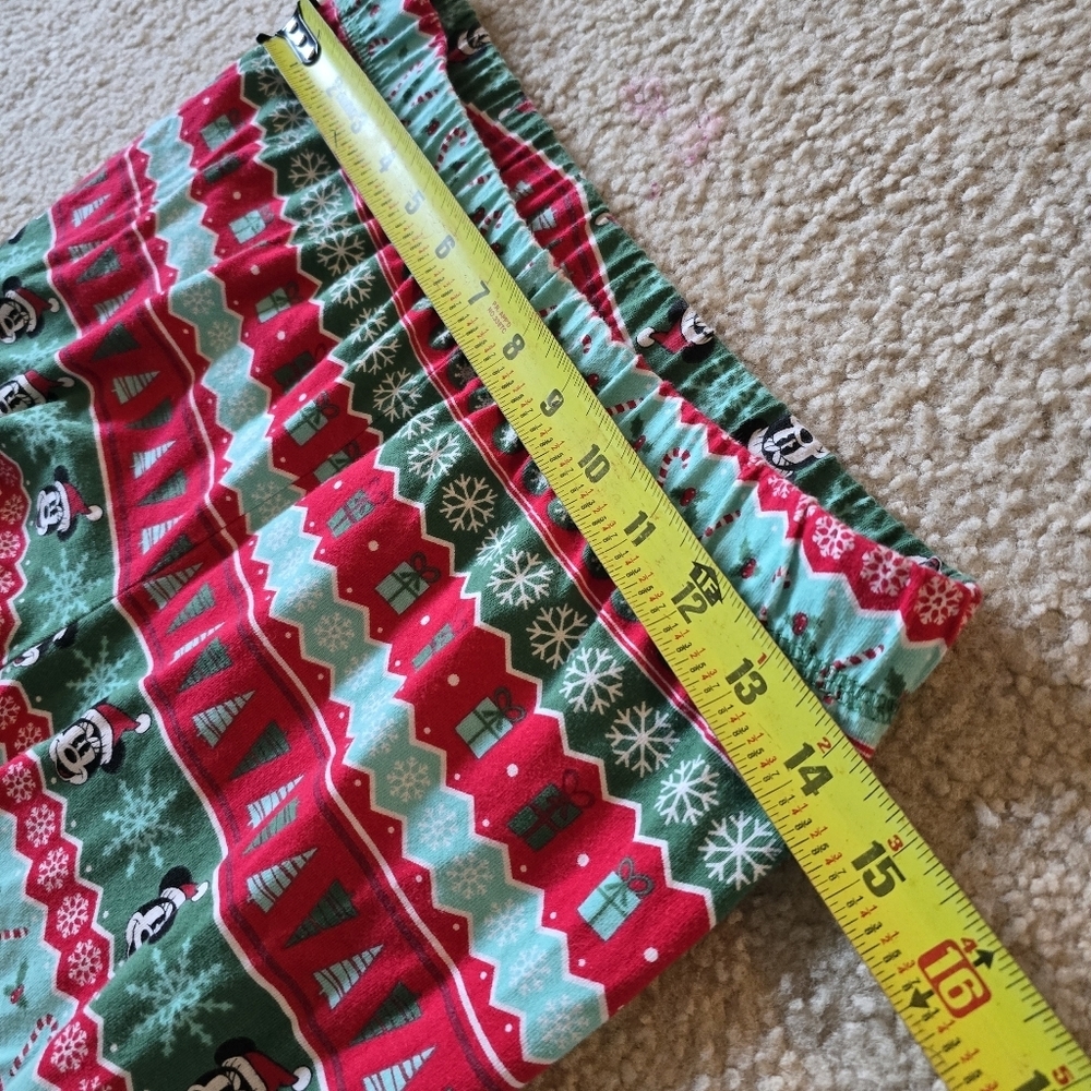 124. Disney Store XMAS PJ Pants XS Small - Picture 4 of 6